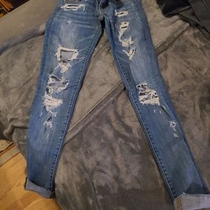 Size 4 American Eagle Super Skinny Jeans